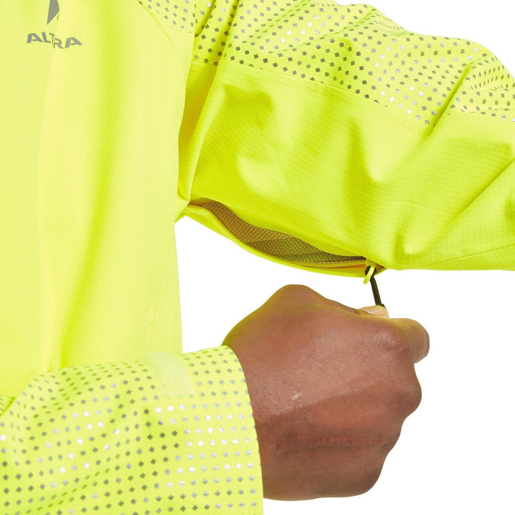 Men's Night Vision Storm Waterproof Jacket - Yellow / Hi Vis
