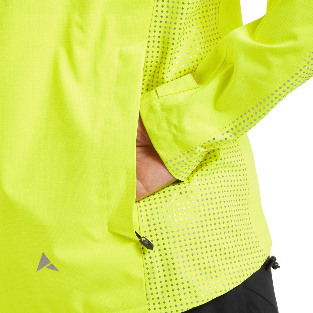 Men's Night Vision Storm Waterproof Jacket - Yellow / Hi Vis