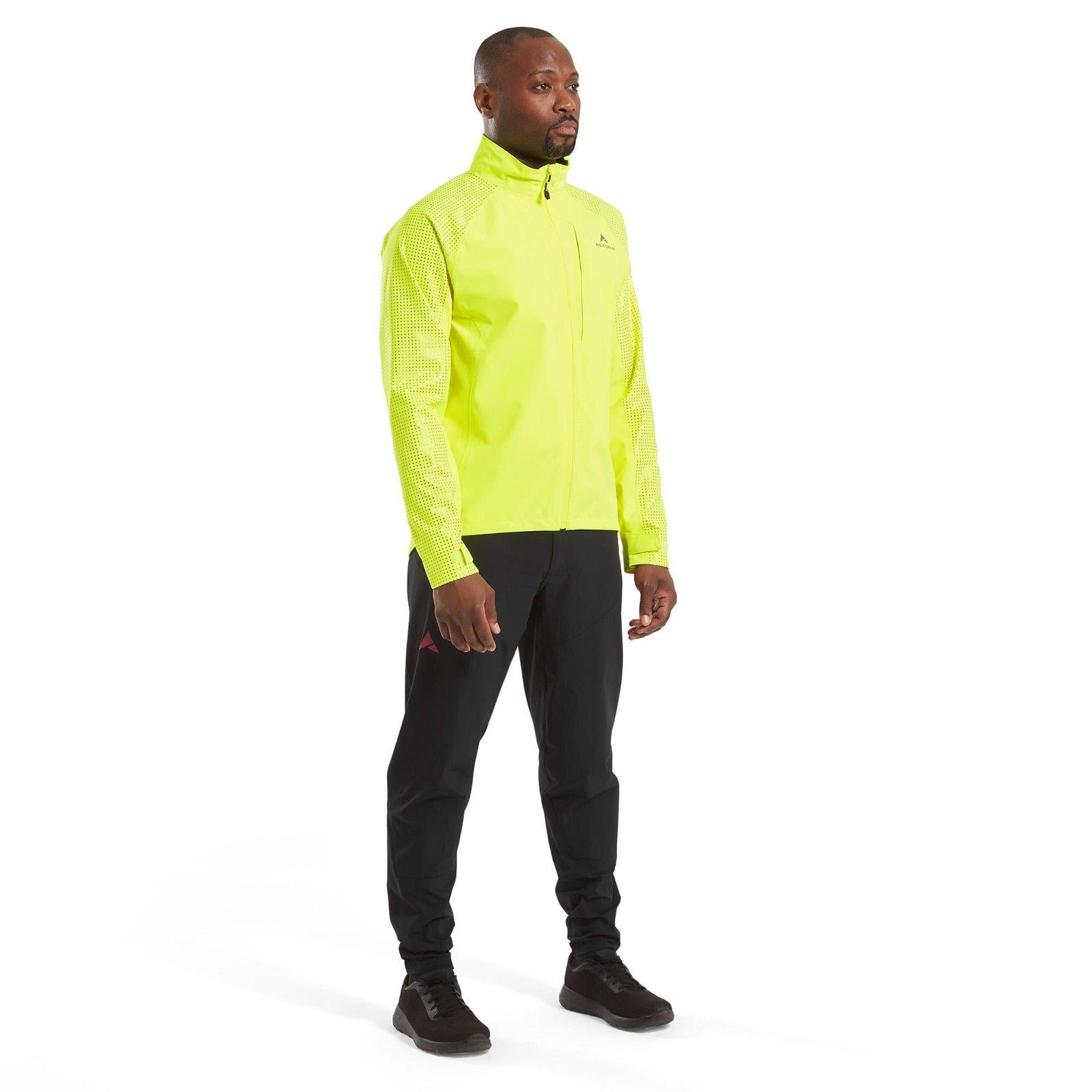 Men's Night Vision Storm Waterproof Jacket - Yellow / Hi Vis