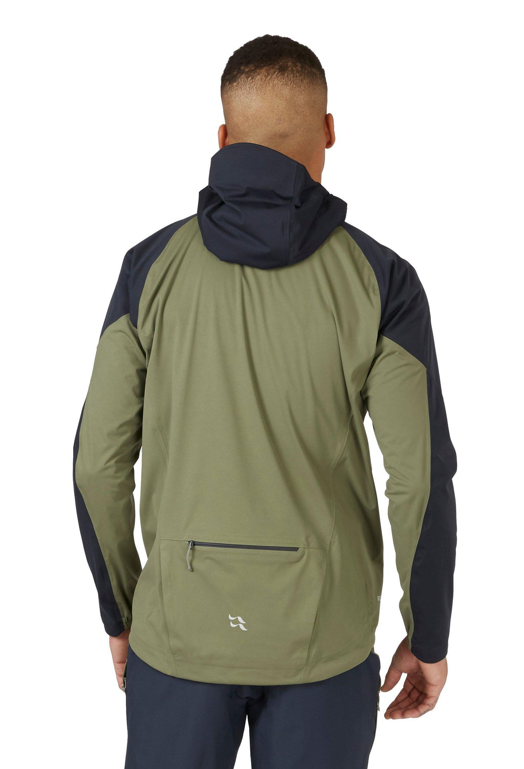 Men's Kinetic Waterproof Jacket - Khaki Beluga