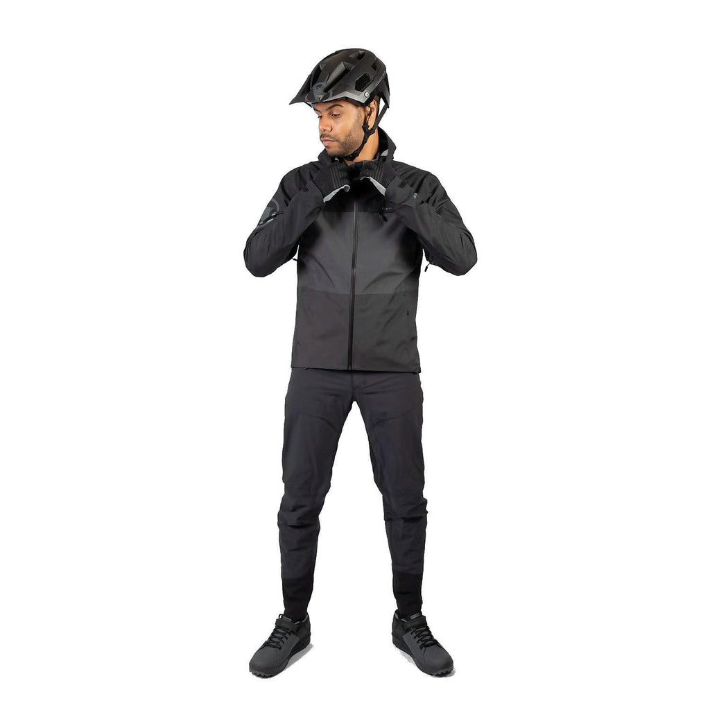 Men's Singletrack Waterproof Jacket II - Black