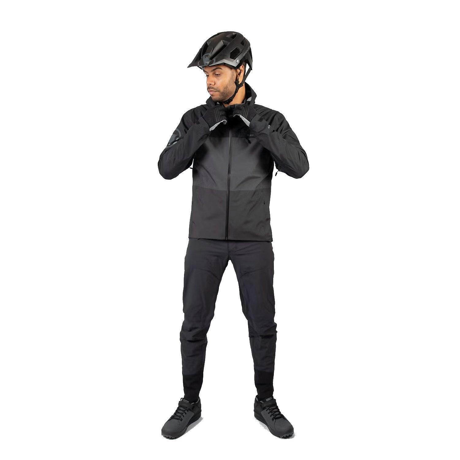 Men's Singletrack Waterproof Jacket II - Black