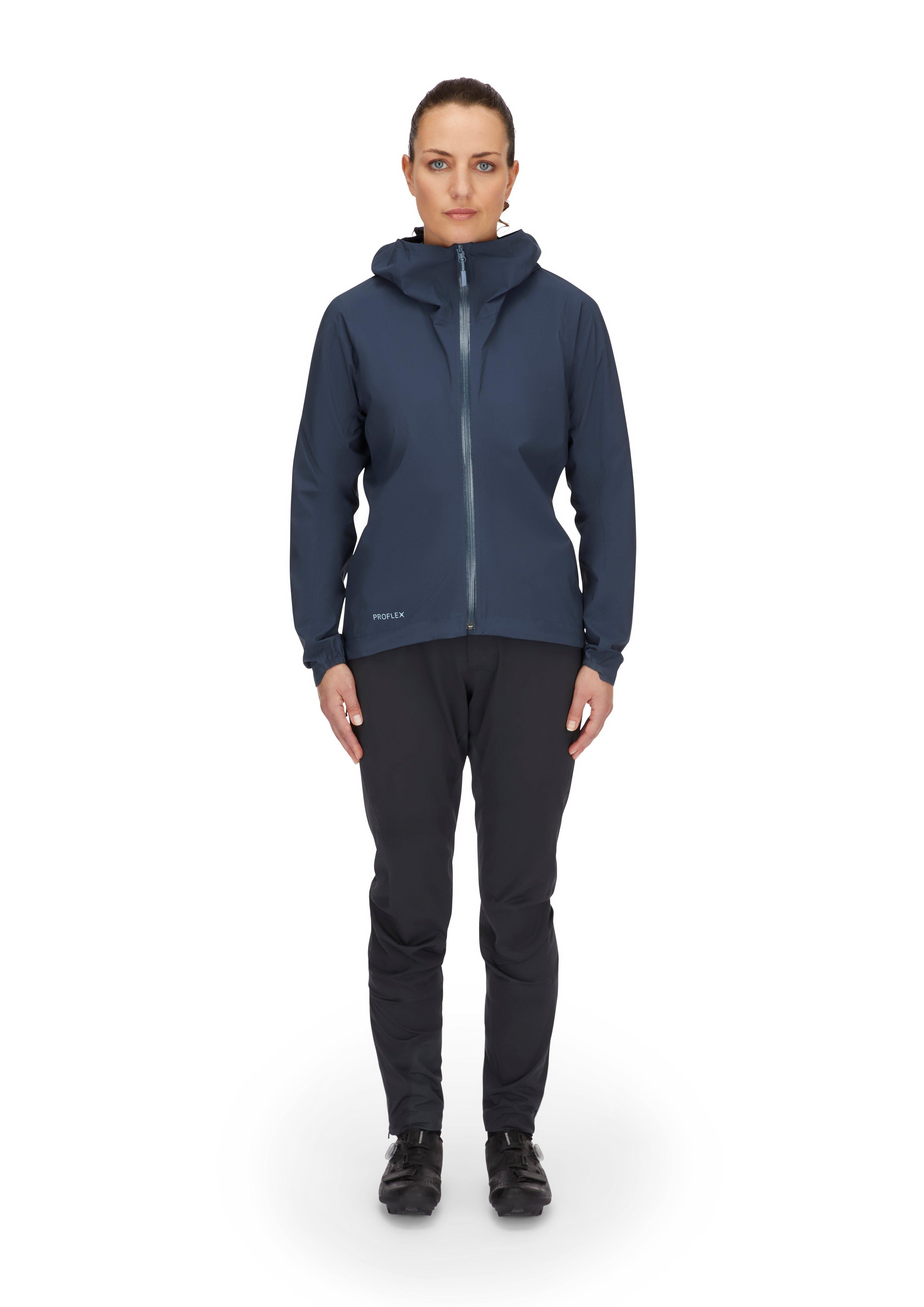 Women's Downpour Light Waterproof Jacket - Navy