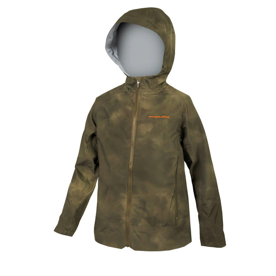 Kids' MT500 Waterproof Jacket - Green
