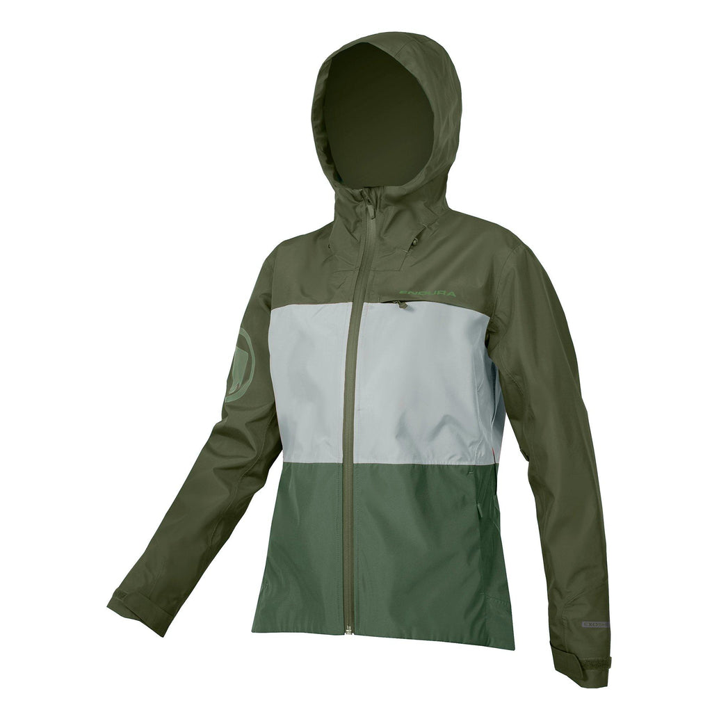 Women's SingleTrack Waterproof Cycling Jacket II - Green
