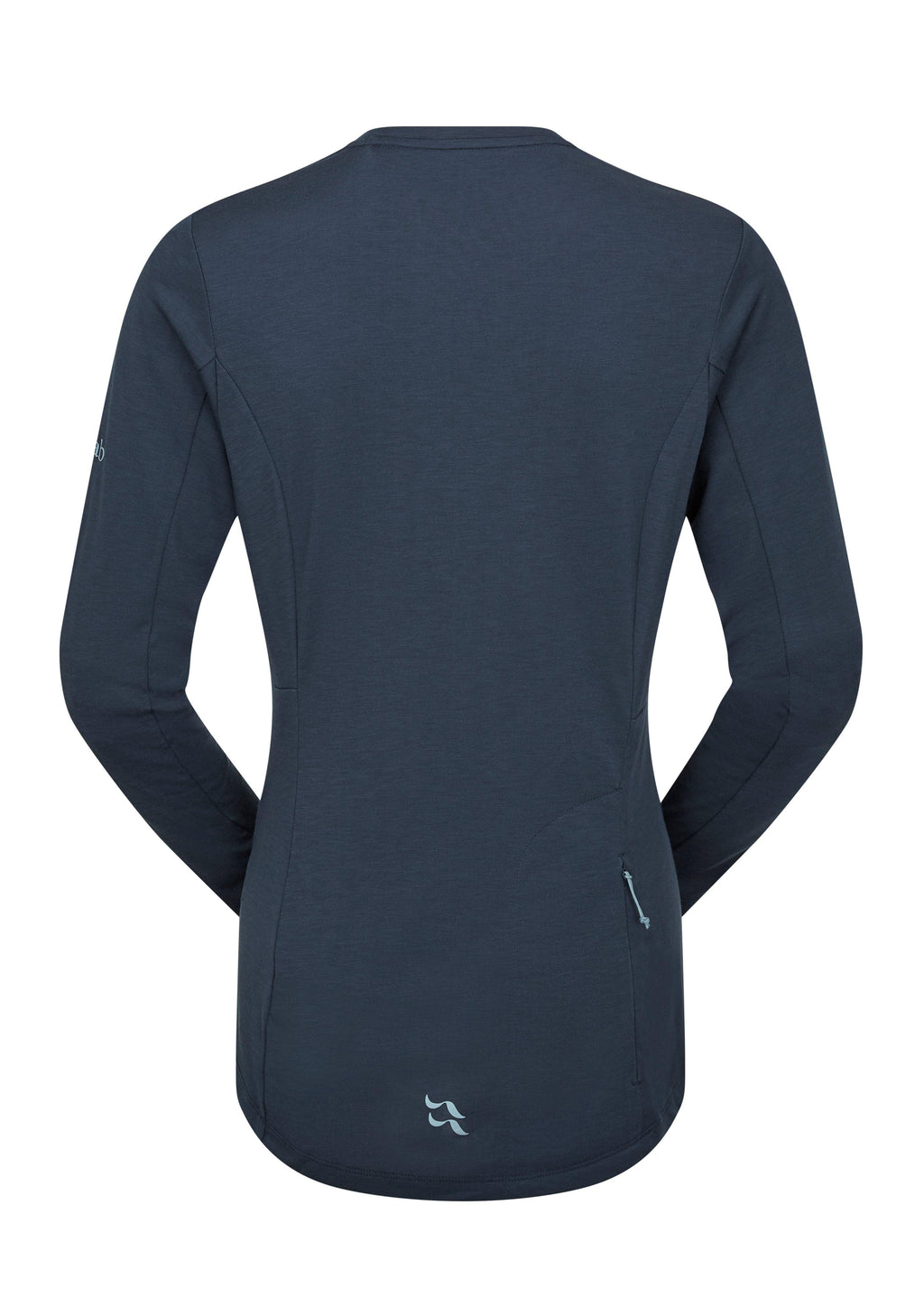 Women's Crimp Long-Sleeve Tee - Navy