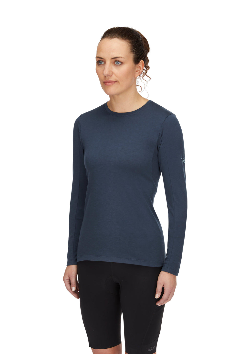 Women's Crimp Long-Sleeve Tee - Navy
