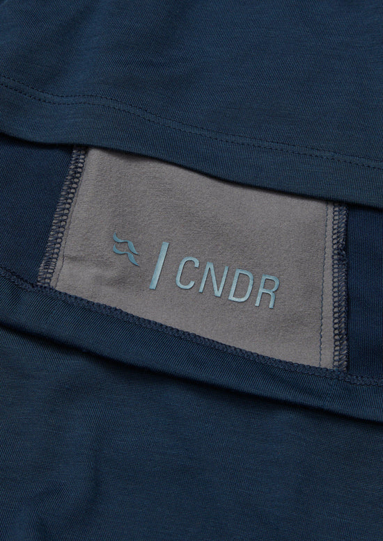 Women's Crimp Long-Sleeve Tee - Navy