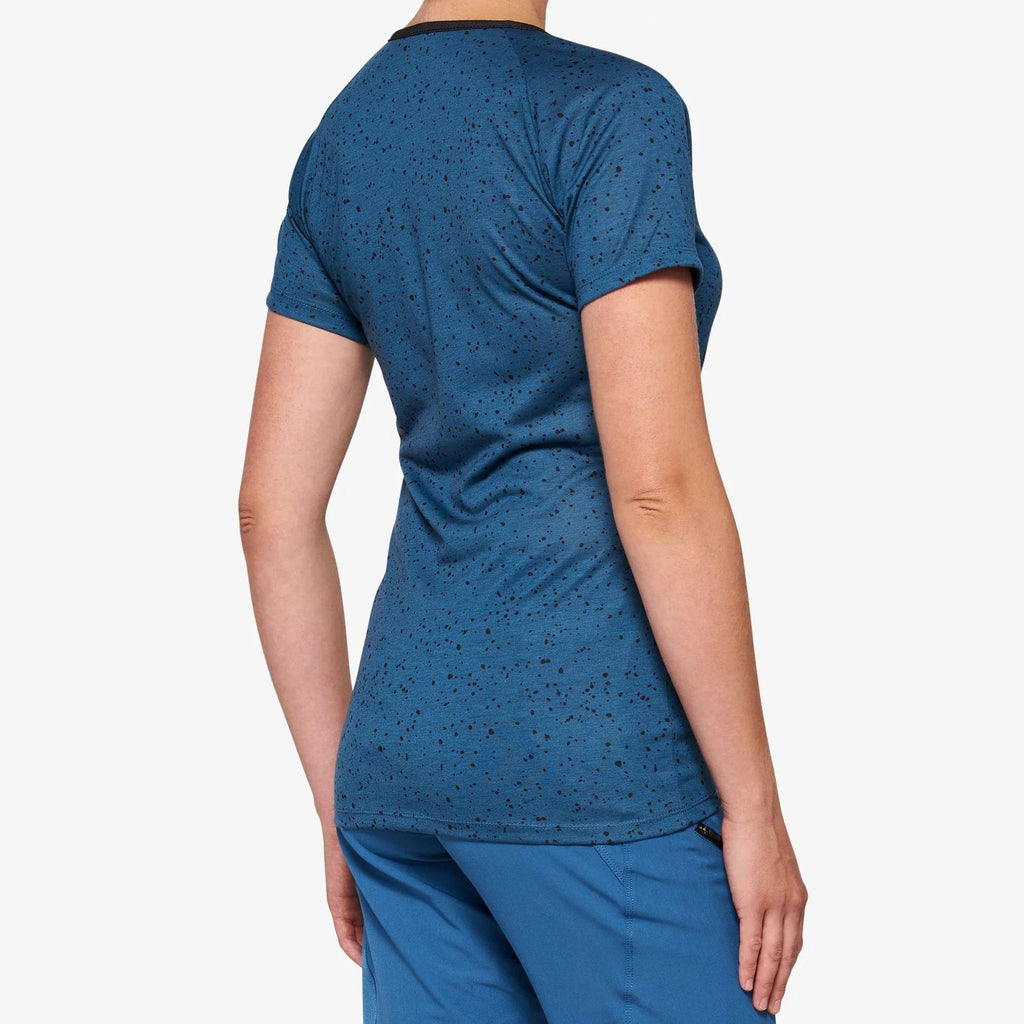 Women's Airmatic Short Sleeve Jersey - Slate / Blue