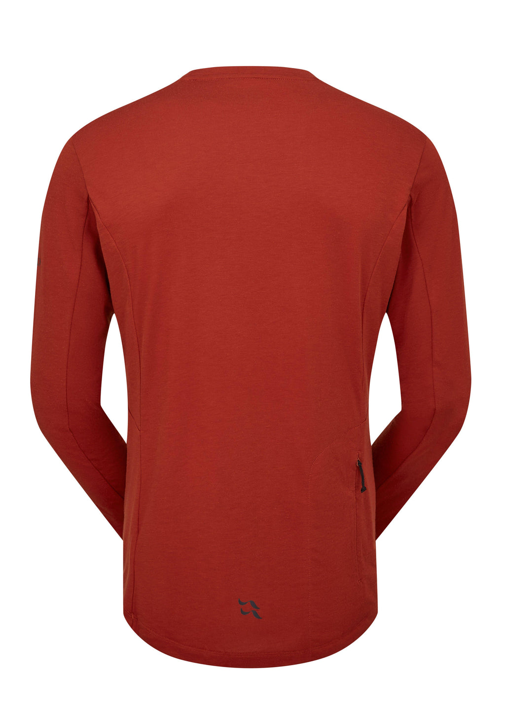 Men's Crimp Long-Sleeve T-Shirt - Red