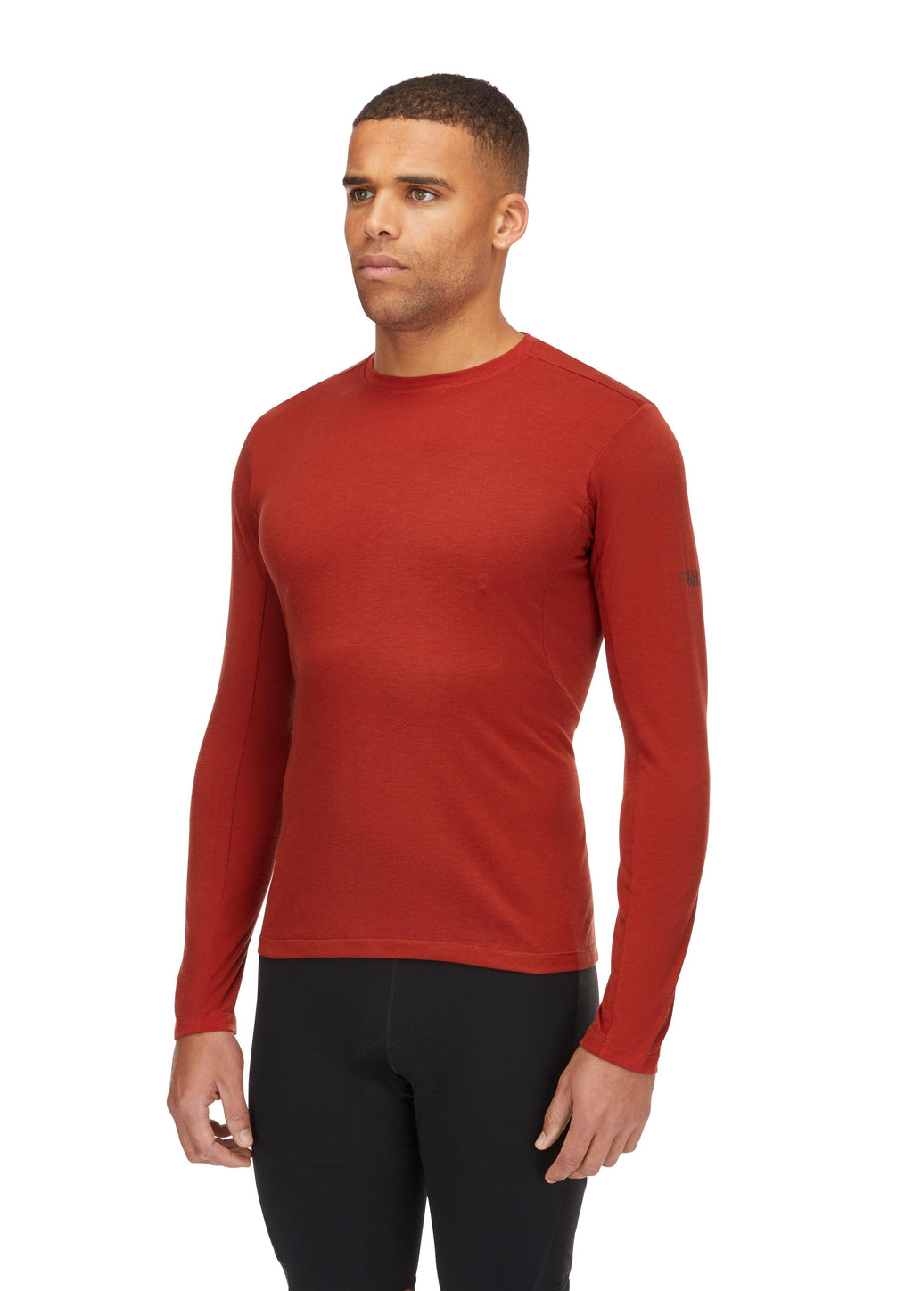 Men's Crimp Long-Sleeve T-Shirt - Red