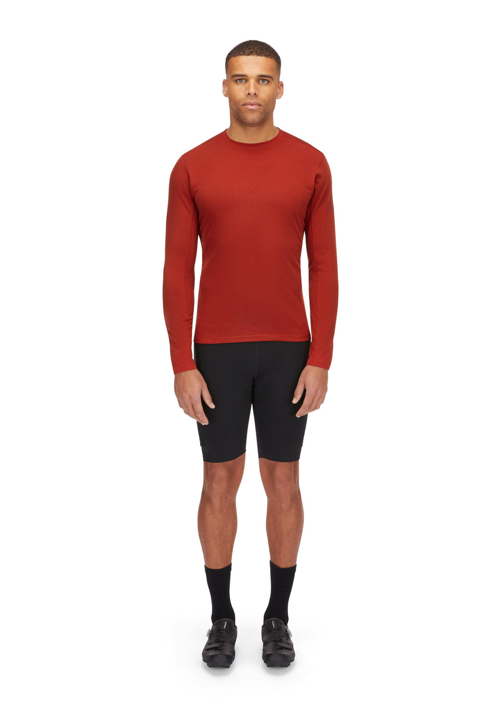 Men's Crimp Long-Sleeve T-Shirt - Red
