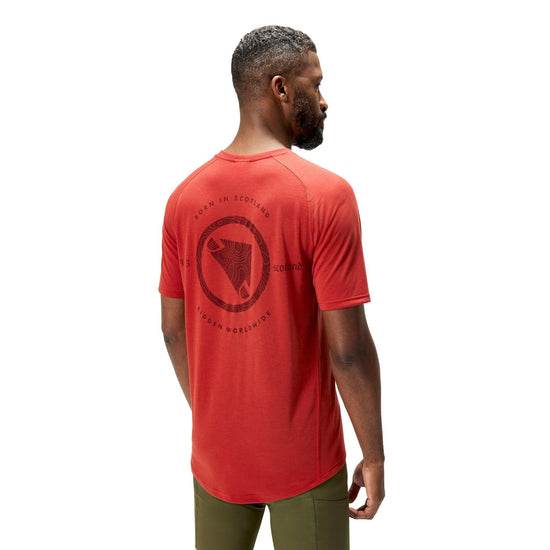 Men's Loop Short-Sleeve Tech T-Shirt - Red