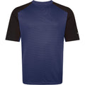 Men's Flux Trail Short-Sleeve Jersey - Navy