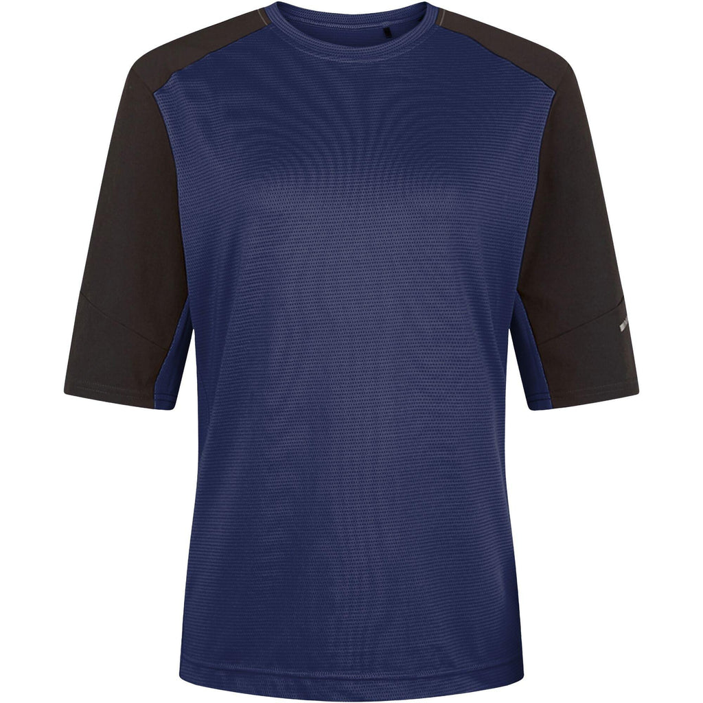 Women's Flux Trail Short-Sleeve Jersey - Navy