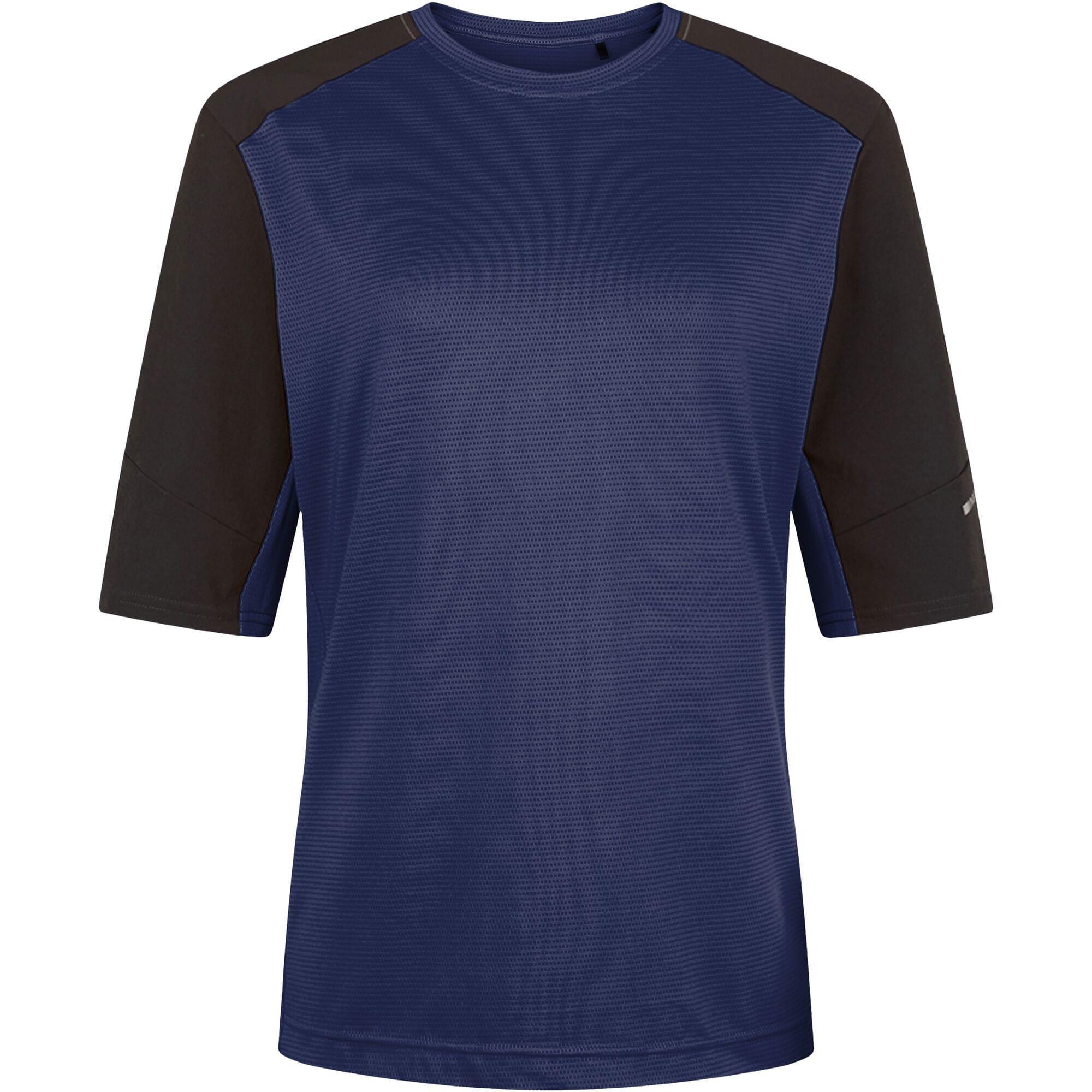 Women's Flux Trail Short-Sleeve Jersey - Navy