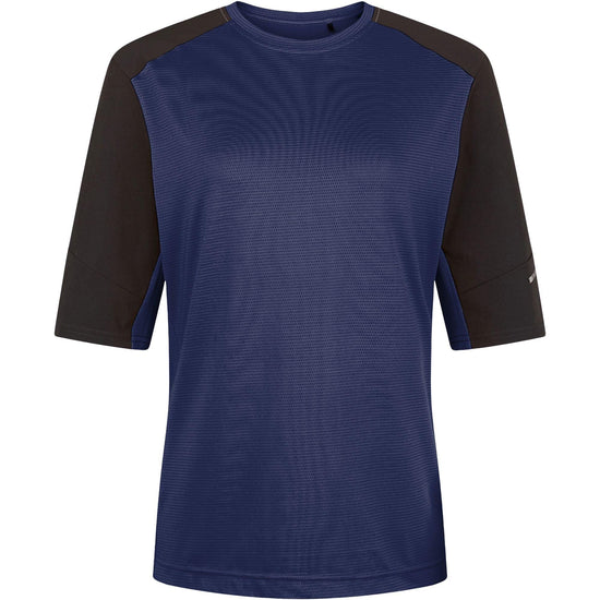 Women's Flux Trail Short-Sleeve Jersey - Navy