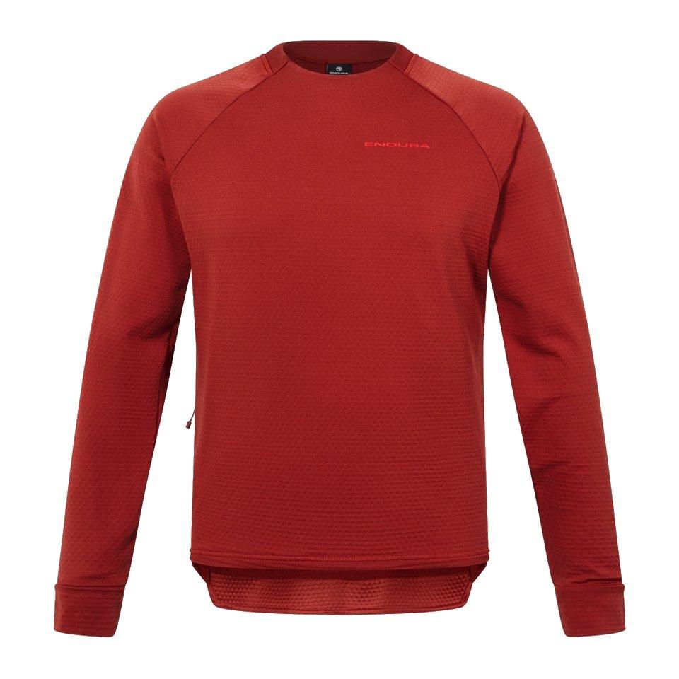Men's SingleTrack Fleece Mid Layer - Red