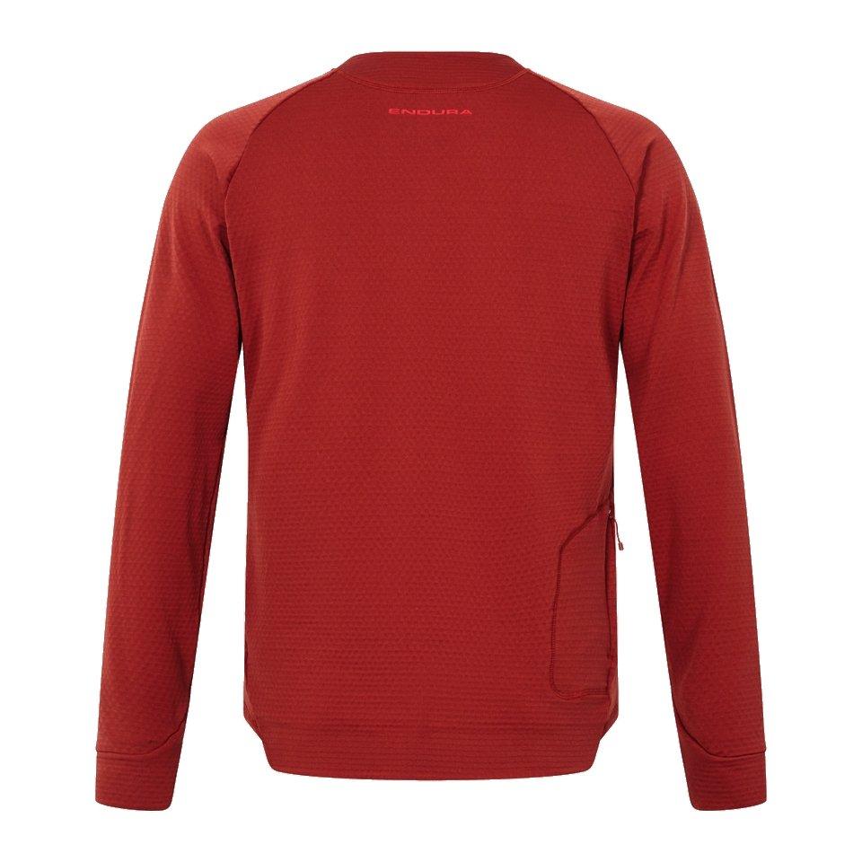 Men's SingleTrack Fleece Mid Layer - Red