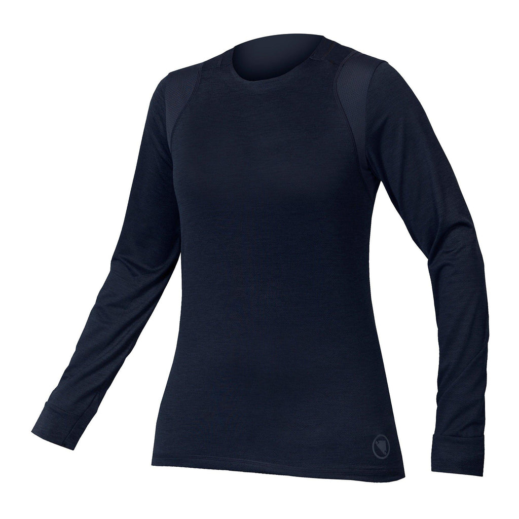 Women's SingleTrack Long-Sleeve Jersey - Navy