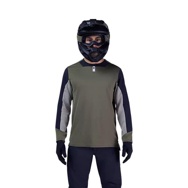 Men's Defend Long-Sleeve Jersey - Green