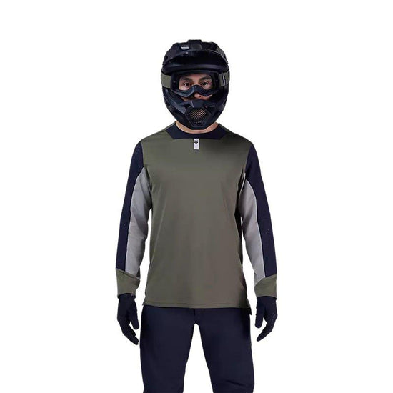 Men's Defend Long-Sleeve Jersey - Green