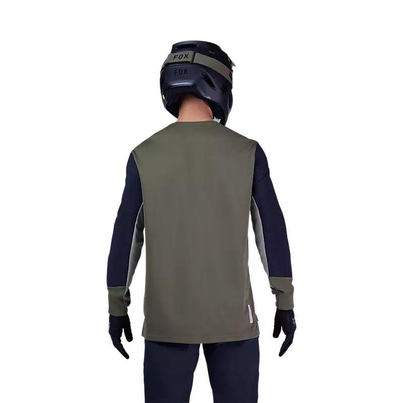 Men's Defend Long-Sleeve Jersey - Green
