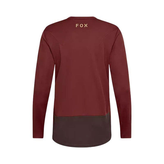 Men's Ranger Fox Head Long-Sleeve Jersey - Red
