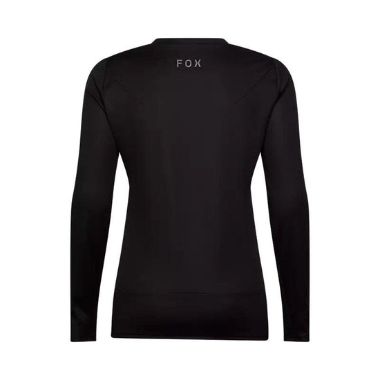 Women's Ranger Fox Head Long-Sleeve Jersey - Black