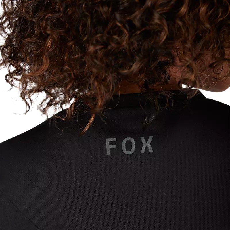 Women's Ranger Fox Head Long-Sleeve Jersey - Black