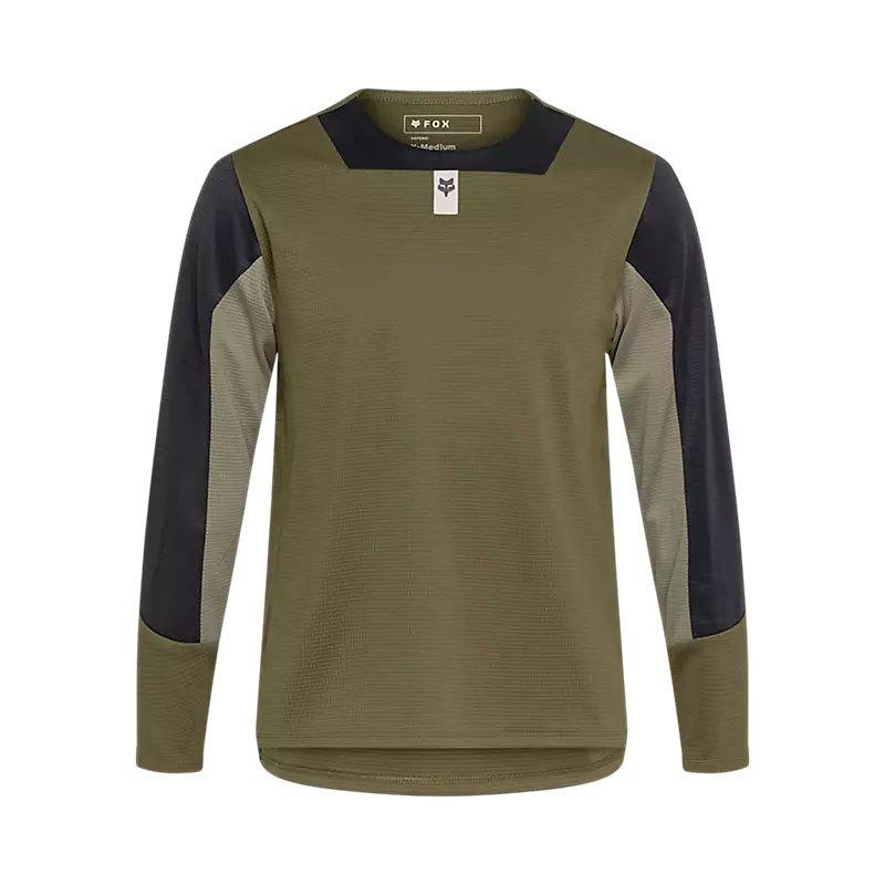 Kids' Defend Long-Sleeve Jersey - Green