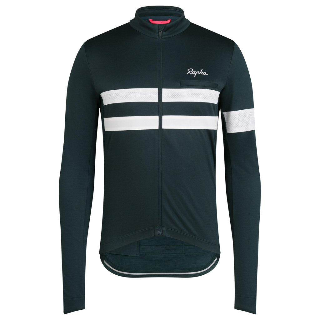 Men's Brevet Long Sleeve Jersey - Green