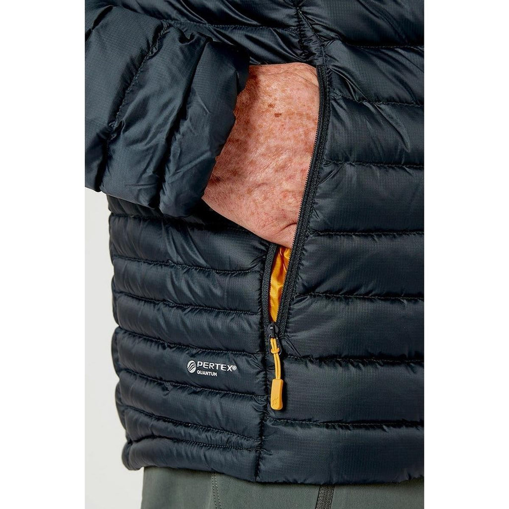 Men's Microlight Alpine Down Jacket - Beluga / Dark Navy