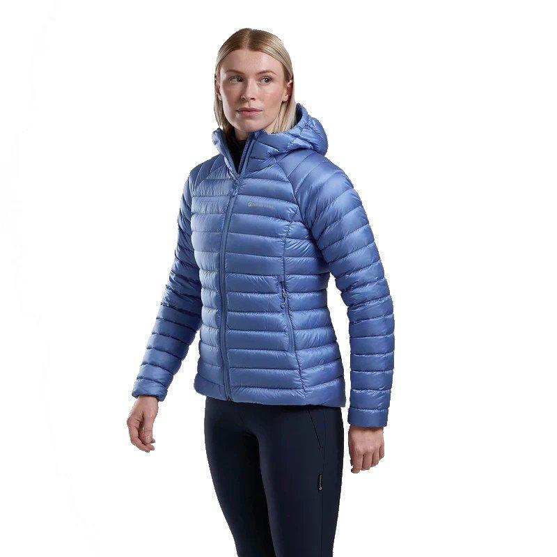 Women's Anti-Freeze Hooded Jacket - Blue