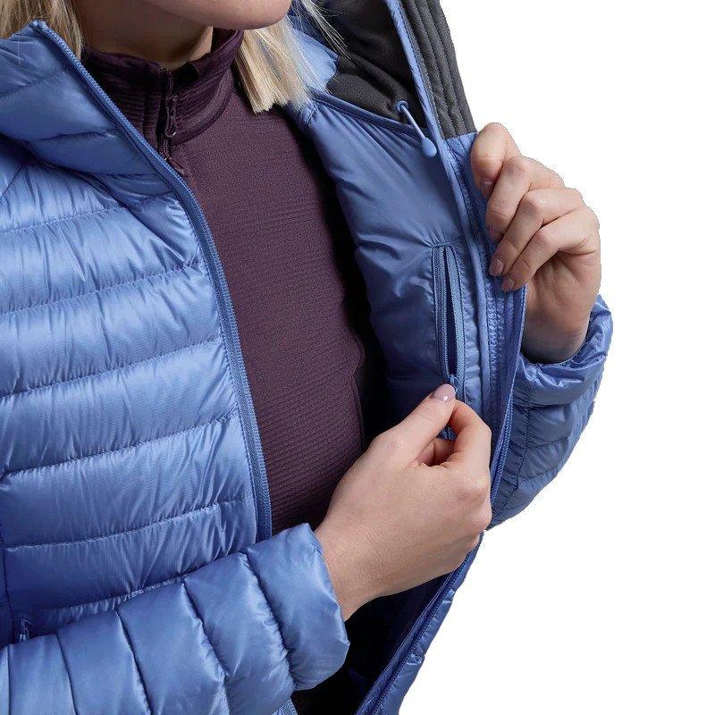 Women's Anti-Freeze Hooded Jacket - Blue