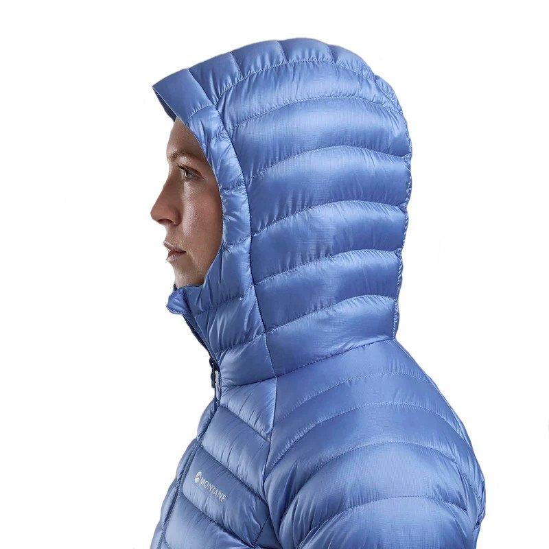 Women's Anti-Freeze Hooded Jacket - Blue