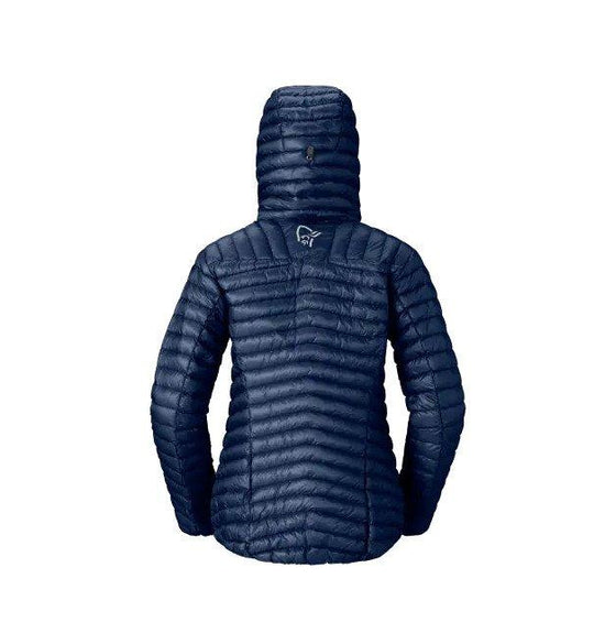 Women's Trollveggen Down800 Super Light Hood - Blue