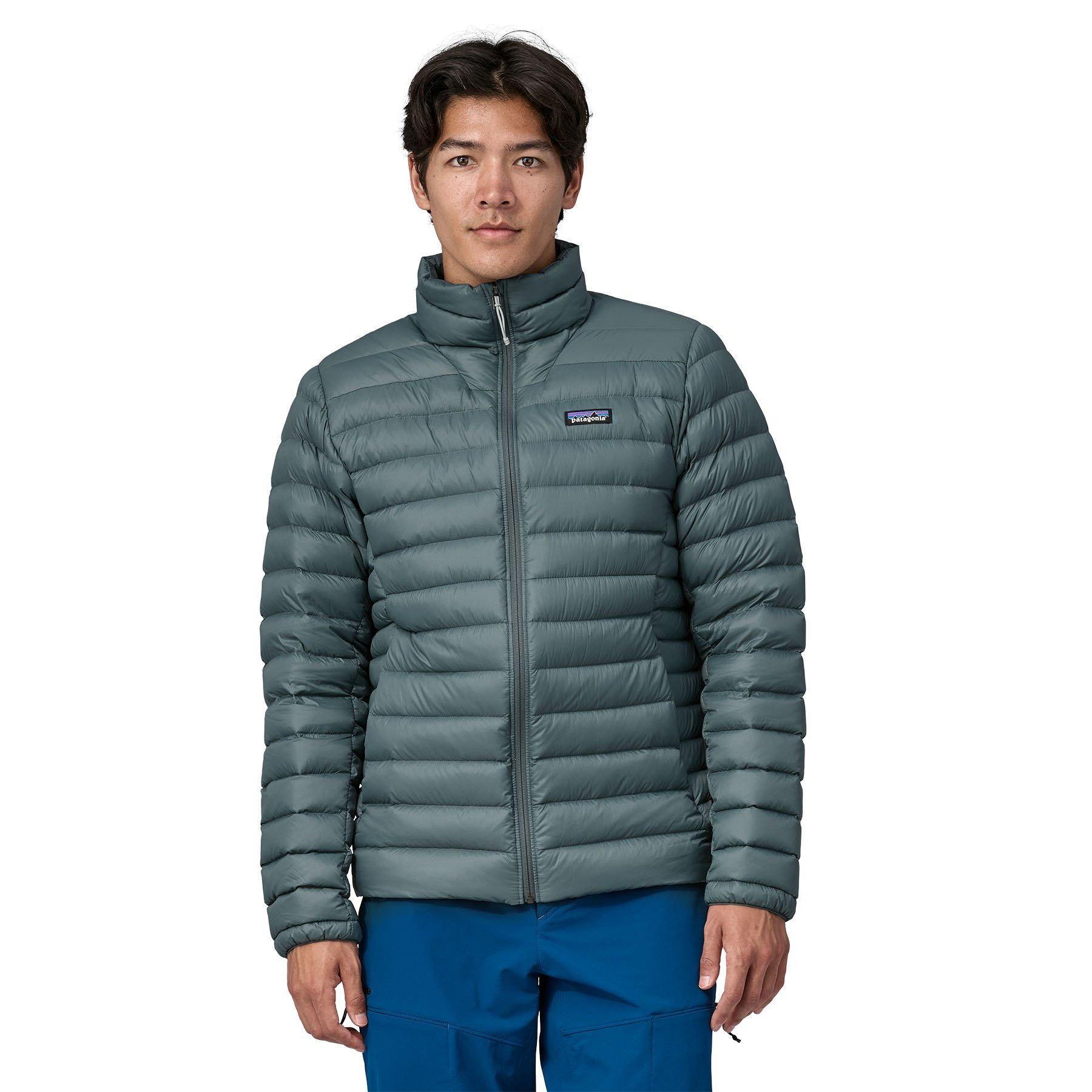 Men's Down Sweater Jacket - Green