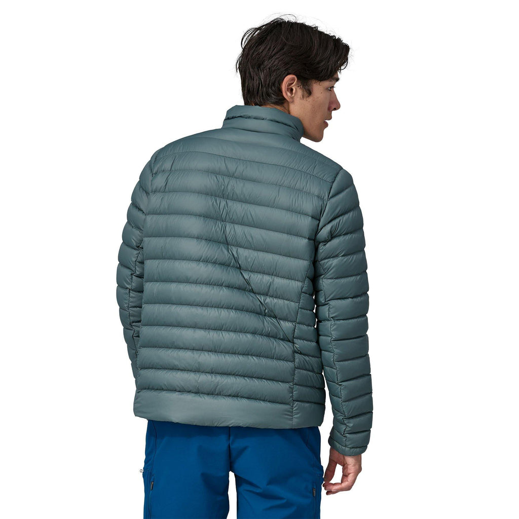 Men's Down Sweater Jacket - Green