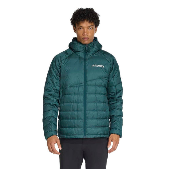 Men's Xperior Down Hooded Jacket - Green