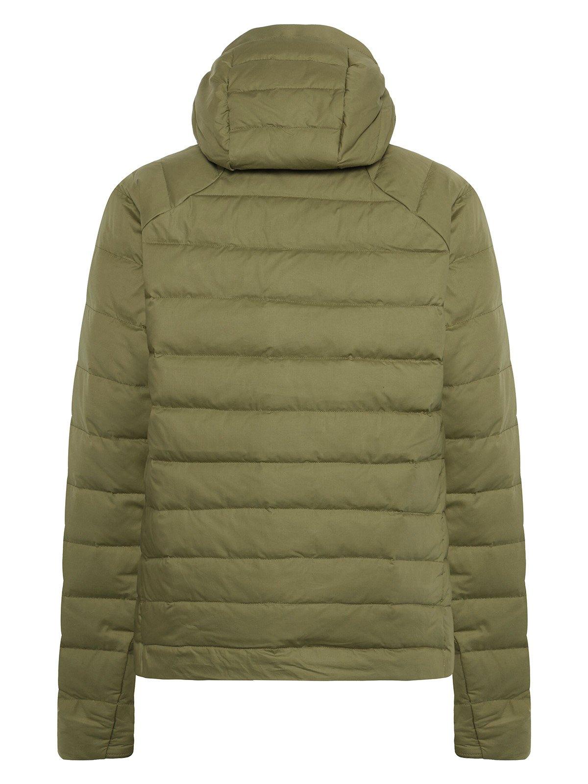 Men's Vent Ripstop Down Insulated Hooded Jacket - Green