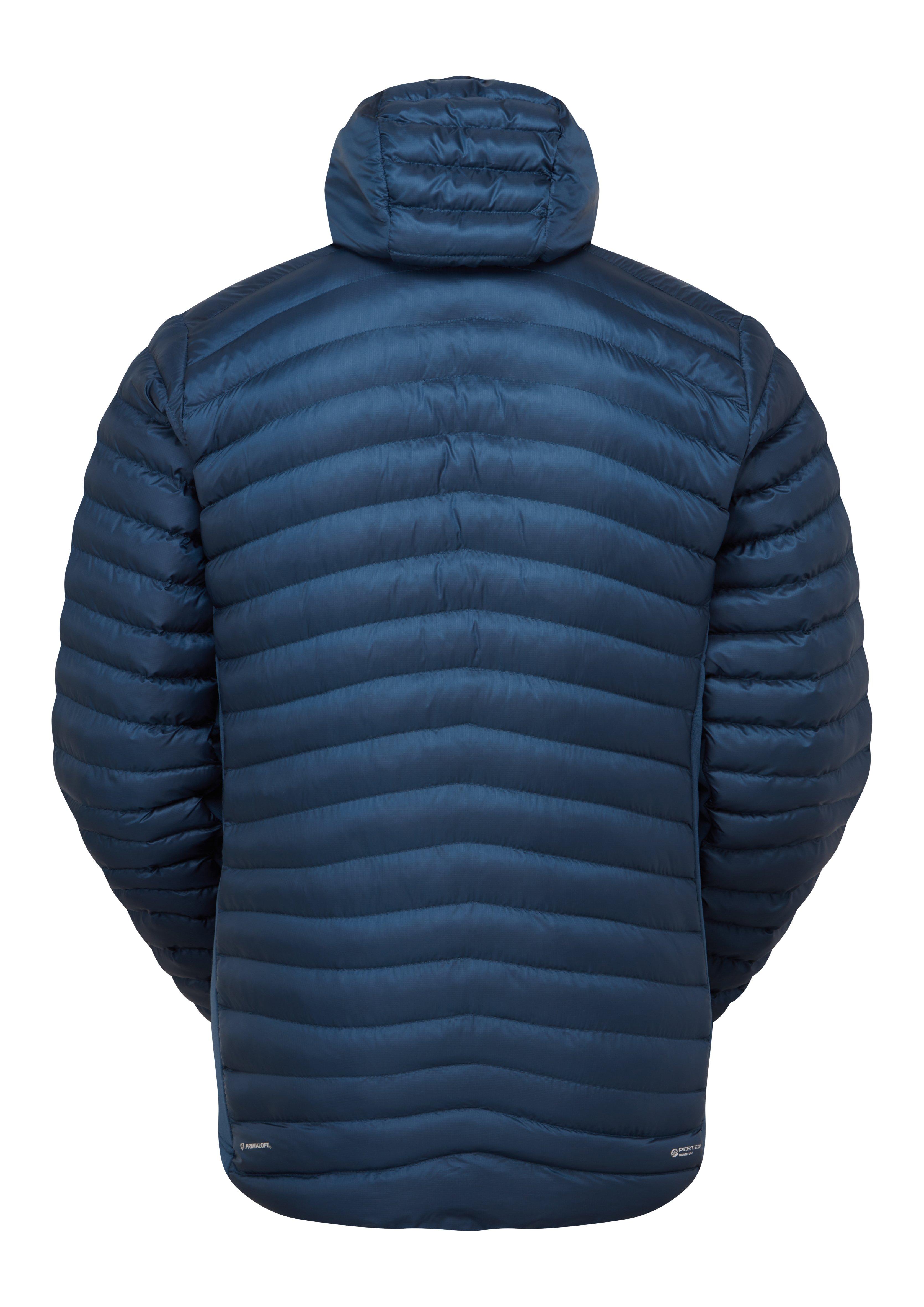 Men's Cirrus Flex Hooded Jacket - Blue