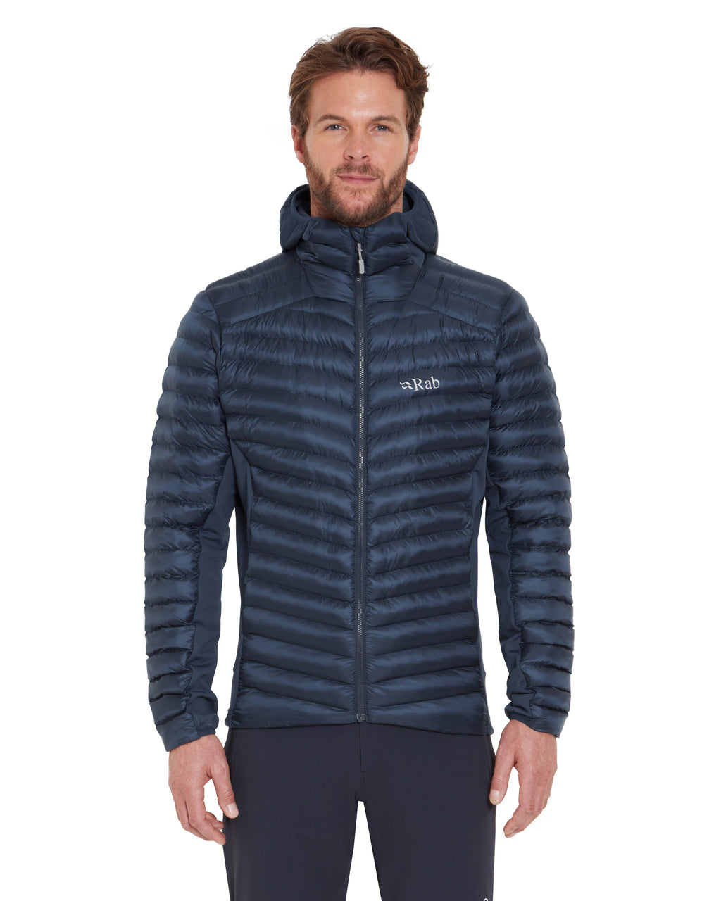 Men's Cirrus Flex Hooded Jacket - Blue