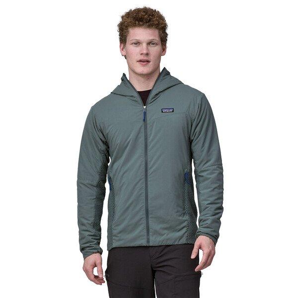 Men's Nano Air Light Hybrid Hoody - Green
