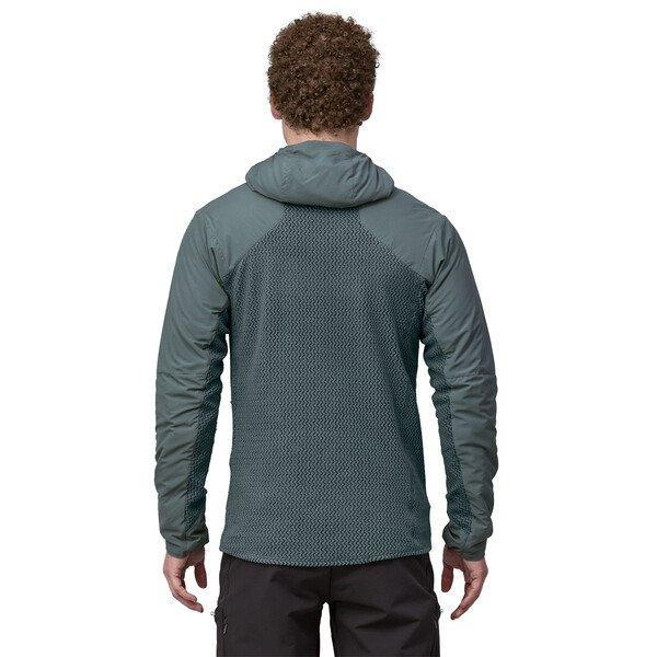 Men's Nano Air Light Hybrid Hoody - Green