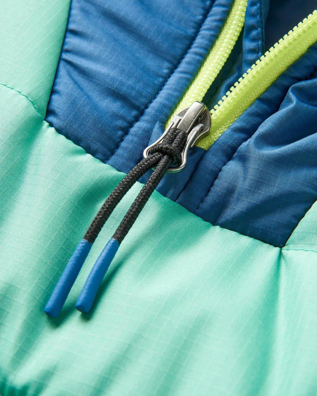 Women's Ocean Insulated 1/2 Zip Jacket - Green / Blue