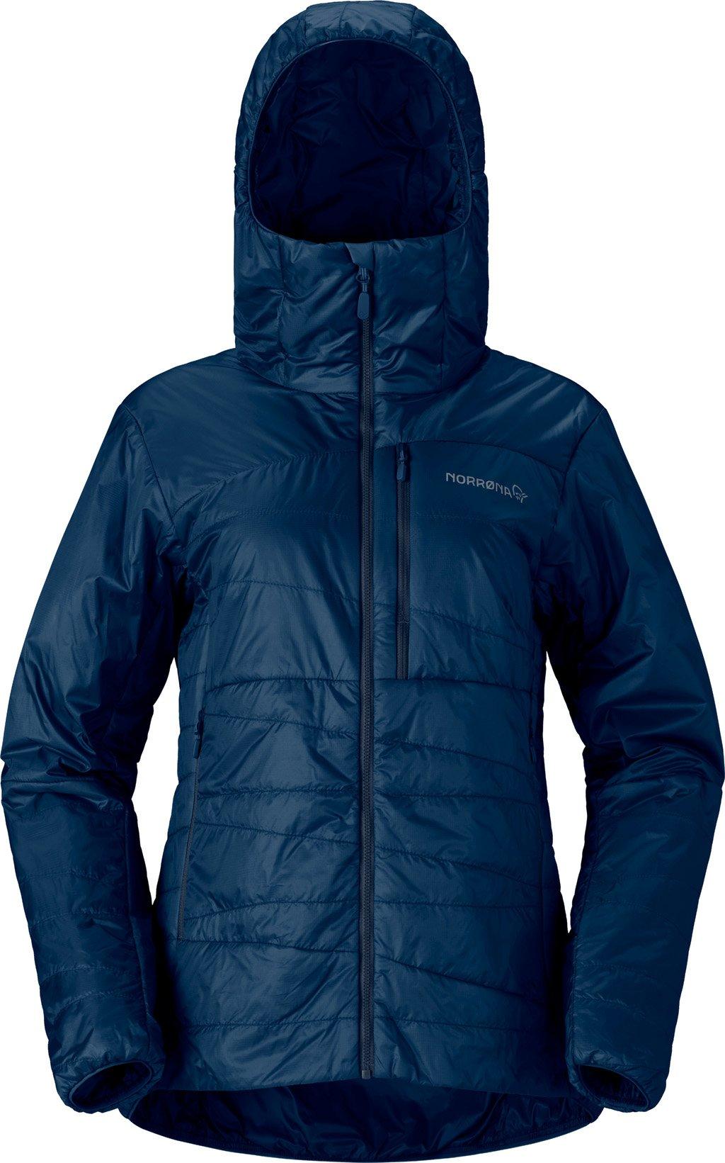 Norrona Women's Falketind Thermo40 Zip Hooded Jacket - Navy | Tiso