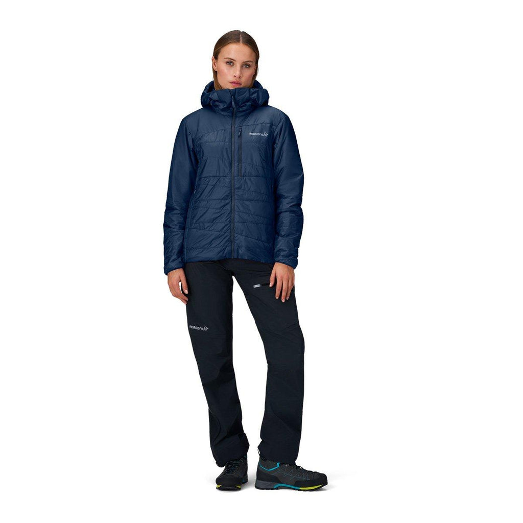 Women's Falketind Thermo40 Zip Hooded Jacket - Navy
