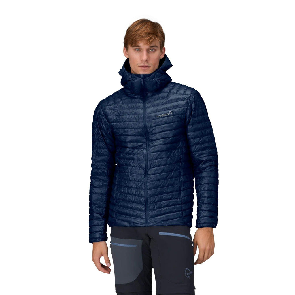 Men's Trollveggen SL Down800 Hooded Jacket - Navy