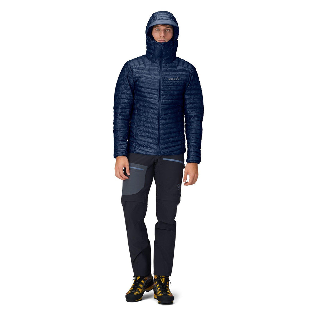 Men's Trollveggen SL Down800 Hooded Jacket - Navy
